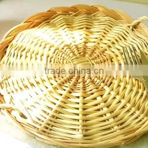Wholesale Eco - Friendly Handmade Durable Brown Wicker Bread Fruit Basket With Cover thumbnail-4