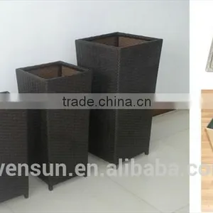 2015 Hot-selling Cheap Rattan Flower Pot thumbnail-1