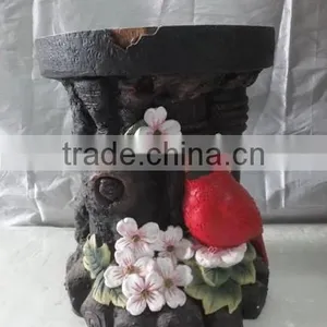 Garden Outdoor Fiberglass Wooden Chair thumbnail-1