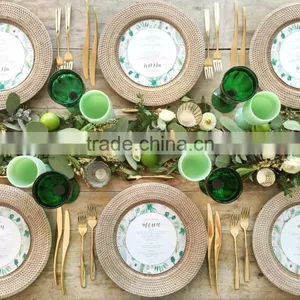 Rattan Charger Plate Cheap Price thumbnail-5