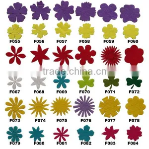 Hot Sale Eco Friendly New Products Promotional Gift Wholesale Ornaments Felt Fabric Wedding Decoration Flower on Express thumbnail-1