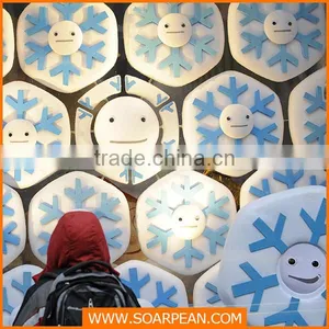 China Supplier Latest Christmas Aritificial Christmas Snowflake thumbnail-1