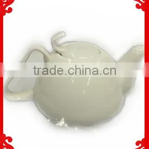 2014 White Strengthen Porcelain High Teapot/porcelain Kettle thumbnail-1
