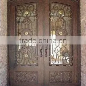 Bisini Luxury Design Galvanize Wrought Iron Door (BG90069) thumbnail-1