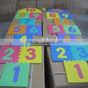 Eva Number Hopscotch Mats, Jigsaw Puzzles thumbnail-2