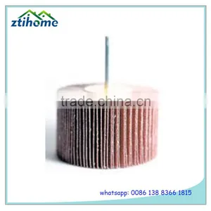 Abrasive Cloth Flap Wheel With Spindle thumbnail-1