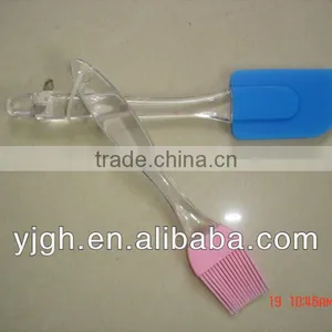 Transparent PS Handle Silicone Spatula & Brush thumbnail-1