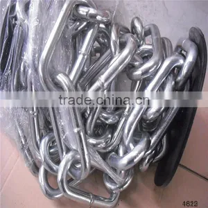 Linyi OEM Grade 2 Grade 3 Studless or Stud Link Anchor Chain thumbnail-1