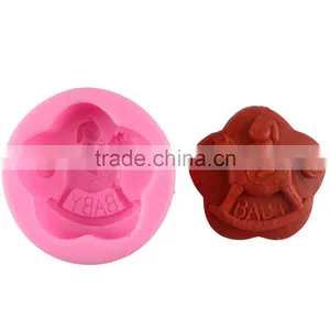 Silicone Cake Mold Baking Tool Soap Mold Soap Mold Baby Baby 1688 Agent thumbnail-3