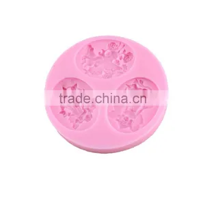 Fondant Chocolate Mold Silicone Arts Tool Caidie Female Angel DIY Silicone Cake Decoration Tools 1688 Agent thumbnail-3