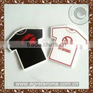 2015 Factory Cheap Price for Promotional Gifts Customized Logo or Design Shape Cotton Paper Car Perfume thumbnail-1