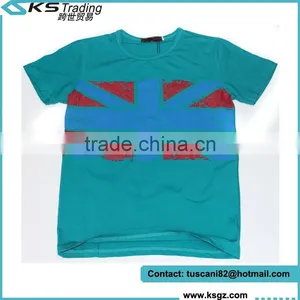 New Basic Plain TEE T-Shirt for MenCrew Neck Cotton Top Blouse Short thumbnail-1