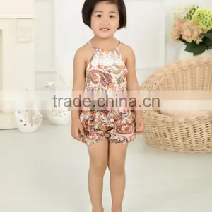 Fashion Baby Bodysuit/jumpsuit Lace Floral Baby Clothes Romper Wholesale thumbnail-1