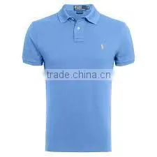High Quality Wholesale Custom 65%poly-35% Cotton Pique High Quality Wholesale Custom 100% Cotton Pique Mens Polo Shirt thumbnail-2