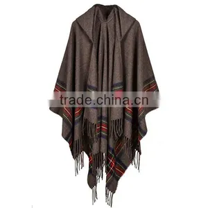 Korean Style 2017 New Year Female Scarf Coloful Stripes Jacquard 100%ACRYLIC Material 130*150cm Women Travel Cappa thumbnail-4