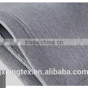 Jiangxi Kingtex Hot Sale Combed Cotton French Terry Contrast Sleeve Top Jumper Knitting Hoodies Set With SGS Certification thumbnail-5
