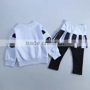 2016 Autumn Baby Girl Clothing Set Wholesale Children's Boutique Clothing thumbnail-5