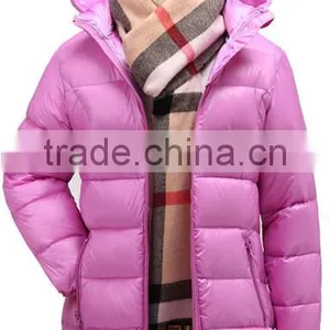 Custom Made Children Casual Long Duck Down Jacket/design Kids Girls Lightweight Feather Filled Down Wear thumbnail-4