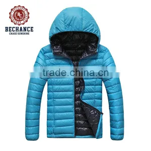 Comfortable Winter Ultralight Down Jacket With Hood High Quality Outdoor Jacket Wholesale thumbnail-1