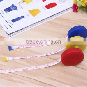 150cm Round Tailor PVC Measuring Tape Keychain thumbnail-2