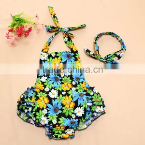 Girl Bodysuit Rompers Cotton Jumpsuit Playsuit thumbnail-1