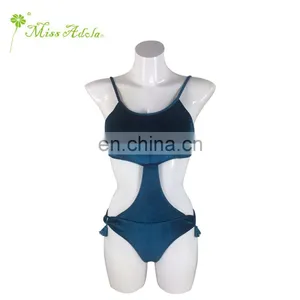 2017 Woman Hot Sale Velvet Swimwear One Piece thumbnail-1