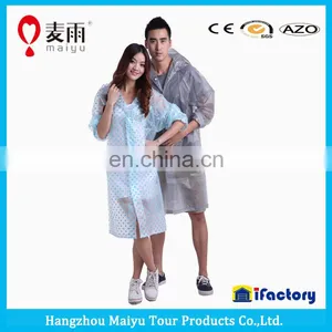 2015 Fashion Raincoat Adult Long Raincoat Long Rain Coat thumbnail-6