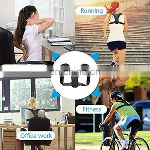 Widen Neoprene Clavicle Shoulder Back Support Belt Posture Corrector thumbnail-4