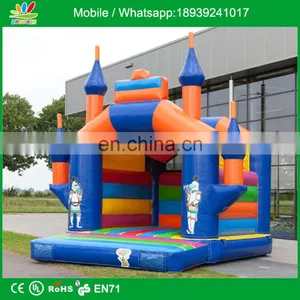 Giant Outdoor 0.55mm PVC Kids Castle Tent Inflatable Jumping Castle thumbnail-1