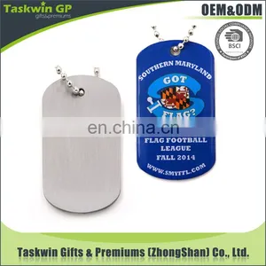 Cheap Wholesale Custom Metal Dog Tag Necklace for People / Pets thumbnail-5