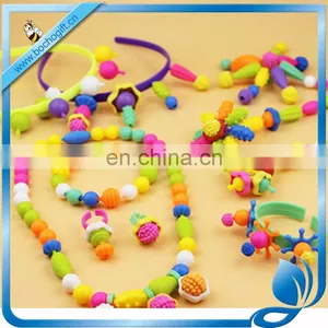 DIY Bracelets Necklace Early Childhood Educational Toys thumbnail-1