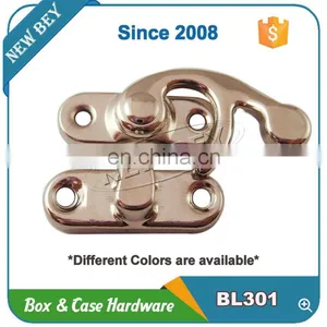 China Wholesale Excellent Quality Metal Small Mini Box Lock Latch thumbnail-3