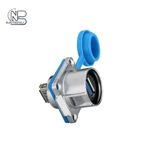 UL Fireproof and IP67 Waterproof Data USB 2.0 3.0 Connector for Data Transmission Equipment thumbnail-2