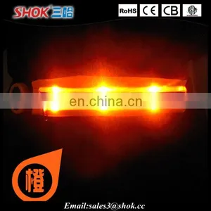 LED Running Belt Elastic Waist Belt With Zipper Pocket Using For Jogging at Night thumbnail-6