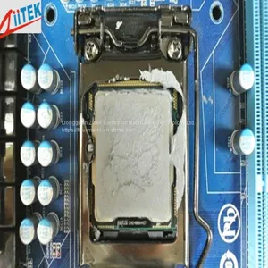 Mass Production Power Conversion Equipment Applied Grease 3.8W Gray Silicone Thermal Conductive Paste thumbnail-2