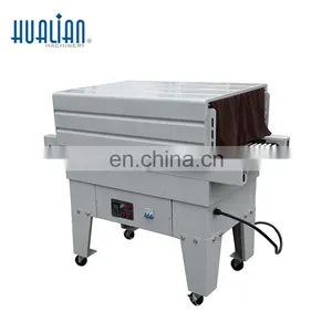 BSL-5045L+BS-4525A HUANAN High Quality Fast POF Sealing Small Shrink Tunnel MINI SHRINK thumbnail-1