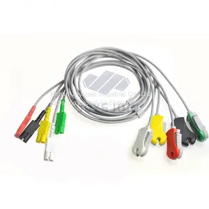 Bionet 5 Lead Ecg Leadwire,Grabber ,LL-plug,IEC thumbnail-2