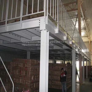 Structrual Warehouse Storage Mezzanine Steel Platform thumbnail-3