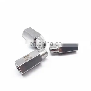 304 Stainless Steel Inner and Outer Wire Check Valve 1/4 Grinding in and Out Check Valve thumbnail-3