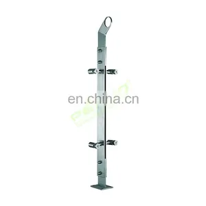 Top Sale Hospital 304 316 Steel Railing Designs For Balcony Stainless Steel Railing Supplier From China thumbnail-2