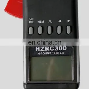 HZRC300 Handheld Clamp Earth Tester 0.01 Accuracy Clamp Ground Network Earth Resistance Tester thumbnail-3