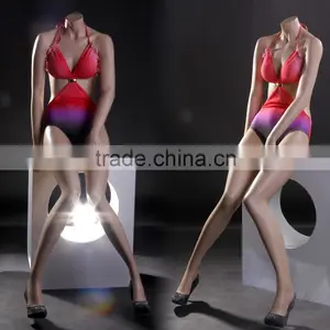 Fashion Sitting Female Fiberglass Mannequin Women Dummy LAGO2 thumbnail-1