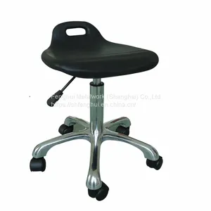 Lift Bar Chair Laboratory Bench Factory Dust Free Workshop Assembly Line Rotating Antistatic Chair thumbnail-1