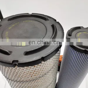 High Quality Excavator Air Filter 600-185-3110+600-185-3120 AF25492+AF25491 FOR PC210-6 PC200-7 PC210-7 thumbnail-3