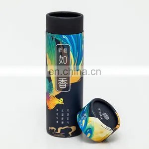 Custom Fragrance Incense Sticks Use Round Paper Tube Box thumbnail-1