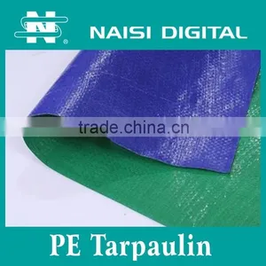 80gsm-320gsm Cjhina PE Tarpaulin With UV Treated for Car /Truck / Boat Cover thumbnail-1