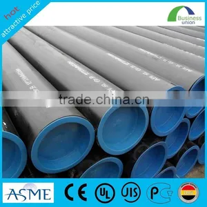 Black Erw Carbon Steel Seamless Pipe China thumbnail-1