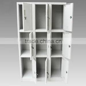 Luoyang Manufacturer Knock Down 12 Door Steel Parcel Locker thumbnail-3