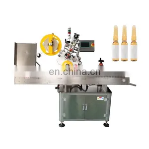 Horizontal Automatic Glass Ampoule Bottle Tube Labeling Machine thumbnail-1