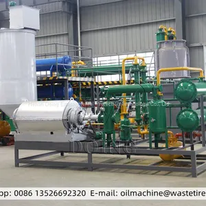 Hot Sale Small Capacity Solid Waste Pyrolysis Fuel Oil Plant With CE ISO Certification thumbnail-2